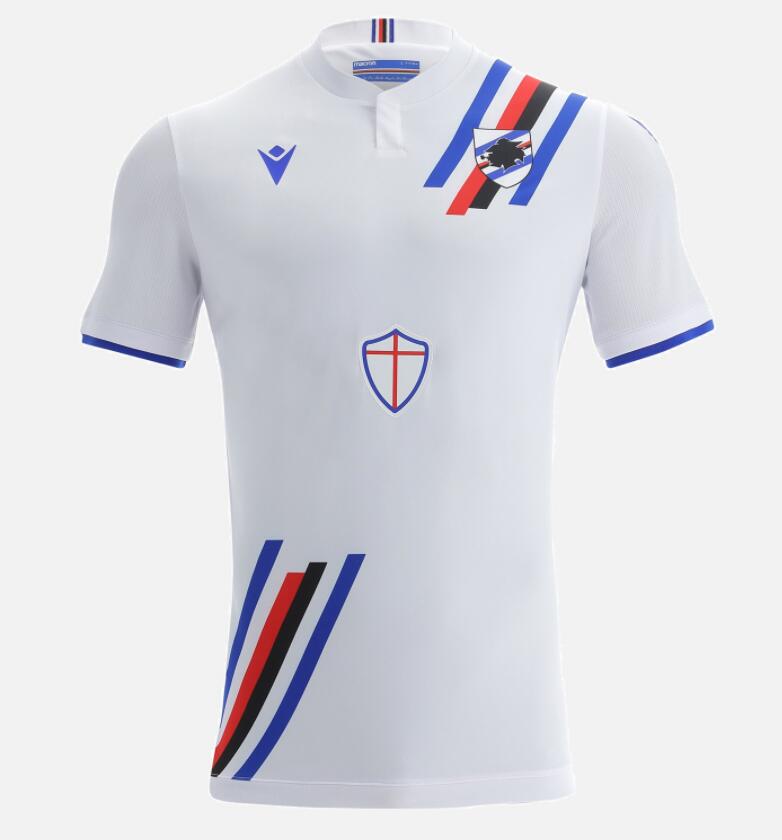 2021/22 UC Sampdoria Away Kit Soccer Jersey